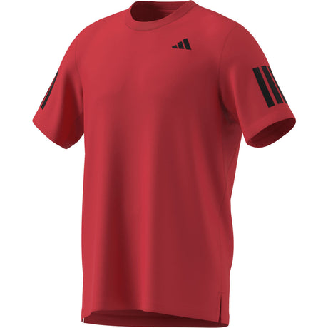 Club 3-Stripe Tee Red