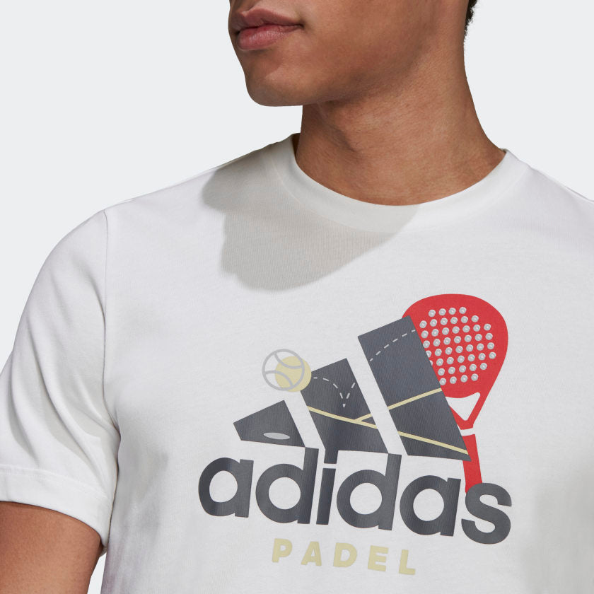 Graphic Logo Padeltröja White